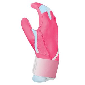 Guantes de bateo de béisbol con logotipo personalizado Oem guantes de bateo de hombre de cuero transpirable de alta calidad personalizados - Product Image 5