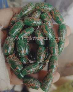 Cuentas de Vidrio Chevron, Cuentas de Vidrio Hechas a Mano para la Fabricación de Joyas, Collar Hecho a Mano Elegante, Proveedor de Vidrio Vibrante de la India - Product Image 4