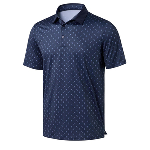 T-shirts polo élégants à logo brodé personnalisé 100% coton de haute qualité Slim Fit pour les hommes de grande taille Chemises polo tricotées de créateur - Product Image 3