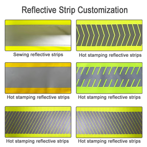 Chaqueta de Trabajo de Alta Visibilidad con Logotipo Personalizado, Chaqueta de Seguridad Reflectante para Construcción - Product Image 2