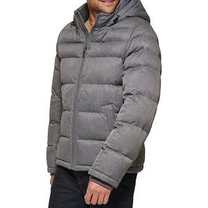 Chaqueta acolchada para hombre hecha en poliéster con logotipo personalizado al por mayor, chaqueta acolchada impermeable para uso en exteriores para hombre - Product Image 3