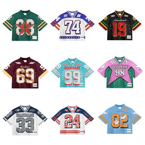 Unisex Plus Size Breathable Anti-Bacterial Moisture-Wicking Short Crop Top Number 22 Mesh Shirt Letter Pattern Summer Sports - Product Image 6