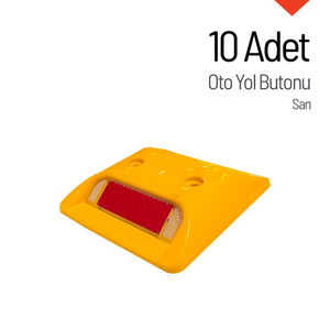 <b>Set</b> of 10 Highway Driving Plastic Studs - Product Image 4