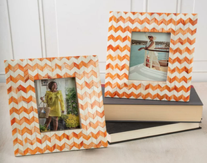 Best-seller Cadre photo fait main avec incrustation d'os et de résine Décoration de bureau à domicile de haute qualité - Product Image 6