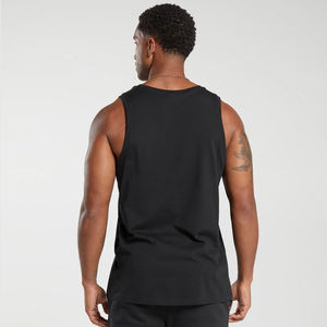 Camiseta sin Mangas de Algodón para Hombre, Transpirable, de Secado Rápido, Estilo Casual, Tejida, a Precio Competitivo, al por Mayor - Product Image 2