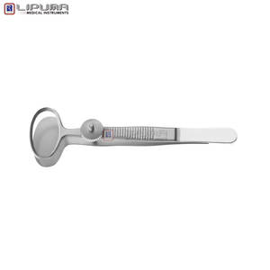 คีมจับแผลชนิดวงแหวนในรูปวงรี DESMARRES ขนาดเส้นผ่านศูนย์กลางวงแหวนด้านใน 10.4-19.8 มม. ด้ามจับแบน สแตนเลส 9 ซม. อุปกรณ์ทางการแพทย์ - Product Image 4