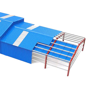 Bâtiments en acier pré-conçus de haute qualité Solutions de maison d'applications diverses pour les entrepreneurs - Product Image 4