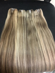 Piano Color Wholesales From 100% Remy <b>Hair</b> <b>Extensions</b> Double Drawn Virgin Vietnamese Human <b>Hair</b> Machine Weft <b>Hair</b> <b>Extensions</b> - Product Image 5