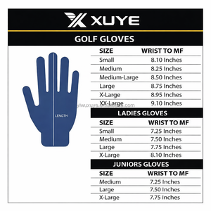 Gants de <span class=keywords><strong>golf</strong></span> personnalisés Broce Bolt Design pour droitiers, en cuir Cabretta, avec logo imprimé, poignées de qualité supérieure, unisexe, pour le sport. - Product Image 6