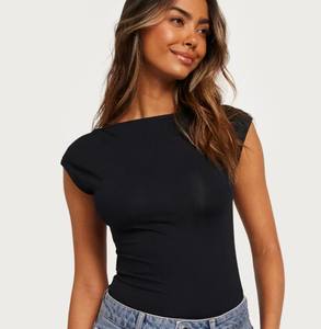 Women Compression Summer <b>Sleeveless</b> Soft Elastic Cotton Fitness T Shirt - Product Image 6