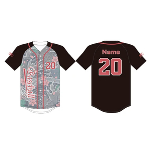 Custom <b>Pink</b> Striped Baseball Jersey with Number 20 and Name Personalization for Adults Unisex Breathable Polyester Sportswear - Product Image 5