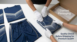 Tenue de football personnalisée par sublimation, directement de l'usine, 100 % polyester, séchage rapide, ensemble de maillots de football respirant, vêtements d'équipe OEM/ODM - Product Image 6