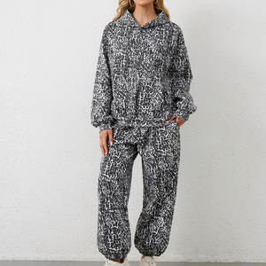 Chándal Deportivo para Mujer, 100% Algodón, Diseño Casual de Invierno, Lavable, Secado Rápido, Estilo Moderno - Product Image 2