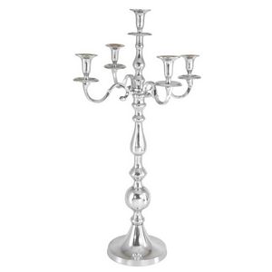 Candelabros de Metal de 5 niveles de primera calidad, artesanías de hierro con acabado mate para Hotel, hogar, jardín, boda, decoración de mesa, Navidad - Product Image 4