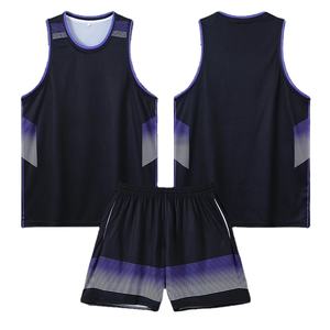 Camiseta de baloncesto para niños y adultos, uniforme de entrenamiento transpirable de secado rápido personalizado para hombres y mujeres, camiseta sin mangas, ropa deportiva - Product Image 2