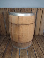 Ventes en gros de barils en bois de chêne recyclés de qualité alimentaire, utilisés pour le vieillissement du vin, du whisky et du bourbon