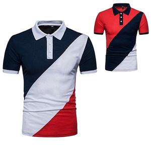 2023ที่มีคุณภาพสูงแฟชั่นใหม่ผู้ชายแขนสั้นโลโก้ที่กำหนดเองและโปโลและขนาดโรงงานผู้ชายเสื้อโปโล - Product Image 2