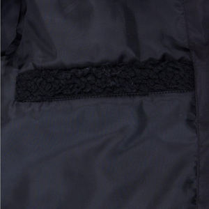 Custom <b>Women</b> Coat Casual design Full Zip <b>Sherpa</b> Fleece <b>Jacket</b> Long Sleeve with 2 tone Oversized Warm Winter Outwear with Pocket - Product Image 4