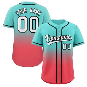 Maillot de baseball en polyester de haute qualité personnalisé en gros New York maillot de l'équipe de baseball maillot de baseball sublimé - Product Image 1
