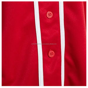 เสื้อยืดเบสบอลมีกระดุม180ก. สำหรับผู้ชายผ้าโพลีเอสเตอร์100% พรีเมี่ยม - Product Image 6