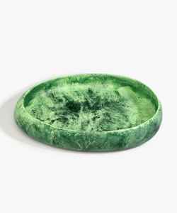 ชามไม้ผสมทำจากเรซินแฮนด์เมดสุดหรูสำหรับการตกแต่งบ้านเชิงนิเวศที่หรูหราและการเสิร์ฟแบบพรีเมียม - Product Image 4