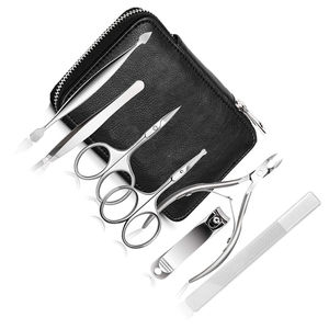 Kit de manucure et pédicure professionnel de haute qualité, léger, réutilisable, 4 en 1, coupe-ongles à ressort unique, outils en acier inoxydable - Product Image 5