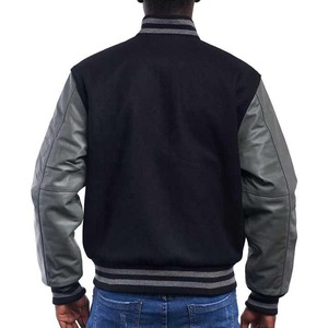 Custom Men's High Street Winter Jacket Breathable Hood Latest Design with <b>Hip</b> Hop Varsity Letterman Style Long Chenille Fabric - Product Image 4