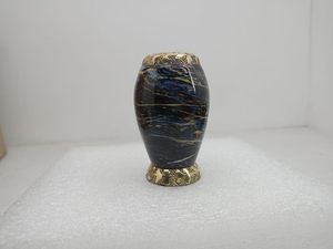 Small Urn for Human Ashes - Handcrafted <b>Mini</b> Cremation Urns for Ashes - Perfect Urn for Men & Women (Blue Small) - Product Image 3