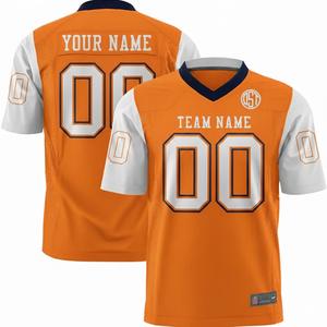 Maillot de football américain pour jeunes en gros, uniforme en polyester léger 175GSM, vêtements de sport pour entraînement et match d'équipe - Product Image 6