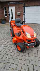 Para Kubota GR2120 21HP 4WD Diesel Ride-On Lawn Tractor Industrial motor de 2 tiempos 125cc desplazamiento 24V para paisajistas agricultores - Product Image 2