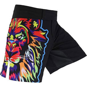 Shorts de course respirants pour hommes en gros, MMA, boxe, fitness, sport, 100% polyester, lavage à la main, shorts de compression - Product Image 1