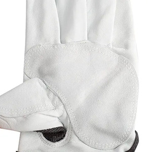 Gants mécaniques en cuir de chèvre, meilleures performances, résistants à l'abrasion, doux et confortables, gants de sécurité pour le travail - Product Image 5
