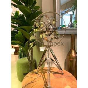 Conception nautique géométrique métal artisanat tendance Accent Globe Structure avec trépied réglable décoration intérieure Vintage - Product Image 2