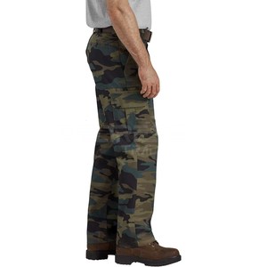 Pantalones Cargo rectos informales de alta calidad para hombre, superventas, cintura de lona personalizada, medio ligero, transpirable, ropa informal al por mayor - Product Image 4