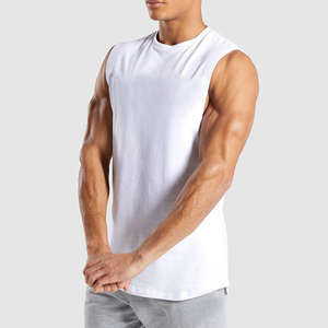 Haute qualité 2025 entraînement débardeur gilets sport maillot de corps vêtements vêtements personnalisé Gym Fitness porter pour hommes - Product Image 3