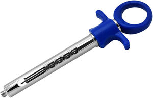 Seringue d'aspiration dentaire manuelle réutilisable en acier inoxydable avec poignée ergonomique pour la chirurgie dentaire et l'utilisation clinique - Product Image 2