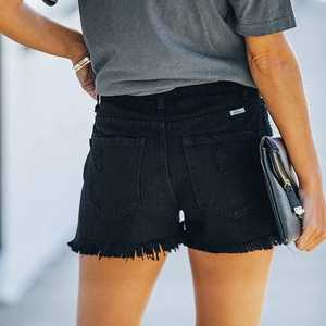 แฟชั่นใหม่กางเกงขาสั้นผ้ายีนส์สั้นมากสำหรับผู้หญิงลำลองสุภาพสตรีปาร์ตี้คลับปาร์ตี้เซ็กซี่ฤดูร้อน - Product Image 1