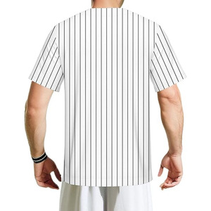 Prix d'usine Personnalisable Logo Sportswear Shirt Sublimé Polyester Fashion Street Baseball Uniform Youth by Dress Sports - Product Image 4
