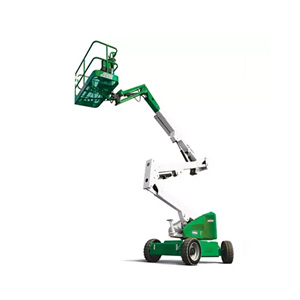Good Quality Multi-Fuel Cherry Picker Boom Lift Hydraulic Self Propelled Articulated Aerial Lift 14.2m Platform Height New Cheap - Product Image 1