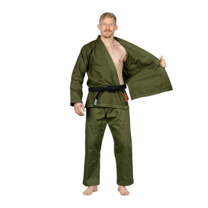 ชุดศิลปะการต่อสู้ giju Jitsu BJJ gimono BJJ GIS เรียบๆออกแบบได้ตามต้องการ - Product Image 1