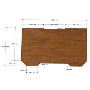 Escritorio para Juegos MB037 de 120x70cm, Resistente, 17mm de Grosor, con Revestimiento Impermeable, Superficie de Carbono, para Oficina en Casa o Sala de Estar - Product Image 5