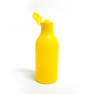 Vietnam Factory Gradient Color PET Plastic Cylinder <b>Bottle</b> Round Shoulder with Clip Top <b>for</b> Lotion Shampoo Bath Gel - Product Image 3
