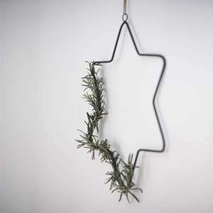 Metal Christmas <b>Star</b> <b>Hanging</b> Decoration - Product Image 4