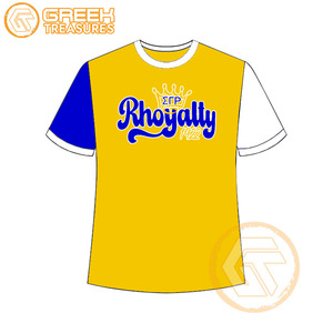 Vente en gros de t-shirt Sigma Gamma Rho pour femmes vêtements de sororité jersey de coton t-shirt respirant de haute qualité vêtements grecs pour femmes - Product Image 5