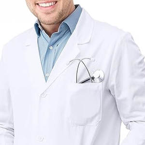 Venta al por mayor más vendidos hombres Hospital Scrub Lab Coat precio barato hombres farmacia personal Scrub Lab Coat - Product Image 3