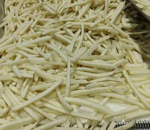 Organic Frozen French Fries IQF-certified <b>Greenhouse</b> Grown Peeled Whole Potatoes Filament Pattern - Product Image 1