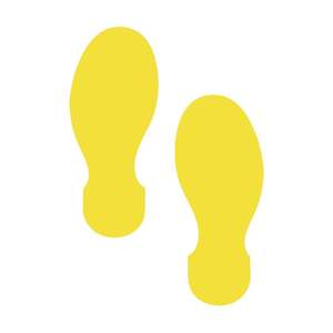 Easy Installation Footprint Laminated <b>Floor</b> Marker - Product Image 1