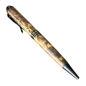 Premium Office Writing Handmade Stabilized Wood Ballpoint Pen 0.7mm Business <b>Gift</b> Aquamarine Collection - Product Image 4