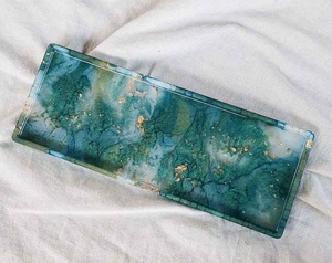 Resin <b>Decorative</b> Tray in Multiple Colors Rectangle Home <b>Decor</b> Resin Tray High Quality - Product Image 3