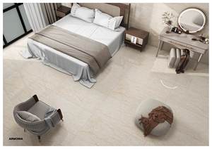 Dalles en porcelaine de grande taille 600x1200 mm, aspect marbre brillant, pour murs et sols, pour des intérieurs élégants, meilleur prix et qualité - Product Image 5